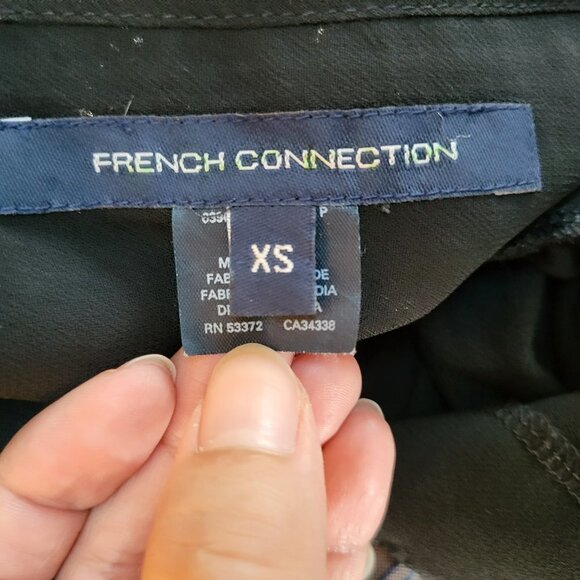 French Collection Black Sequins Tunic Top - Size XS - Picture 4 of 11